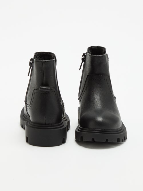 Boots en simili - Kiabi
