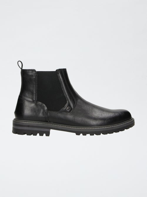 Boots en simili - Kiabi