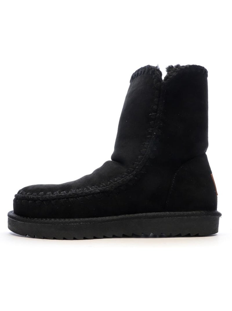 Boots Femme Noir - Kiabi