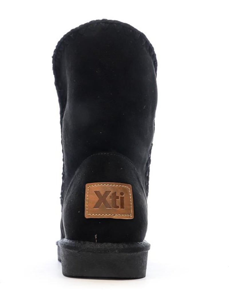 Boots Femme Noir - Kiabi