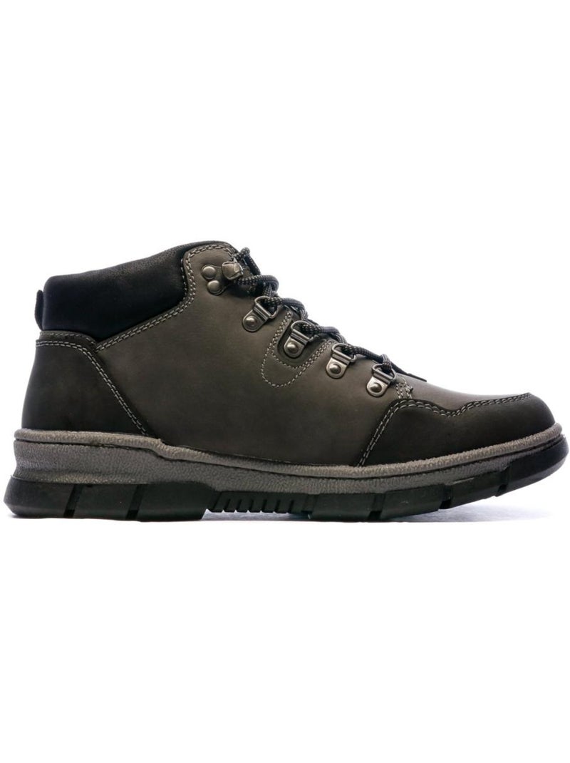 Boots homme relife Gris Argenté - Kiabi