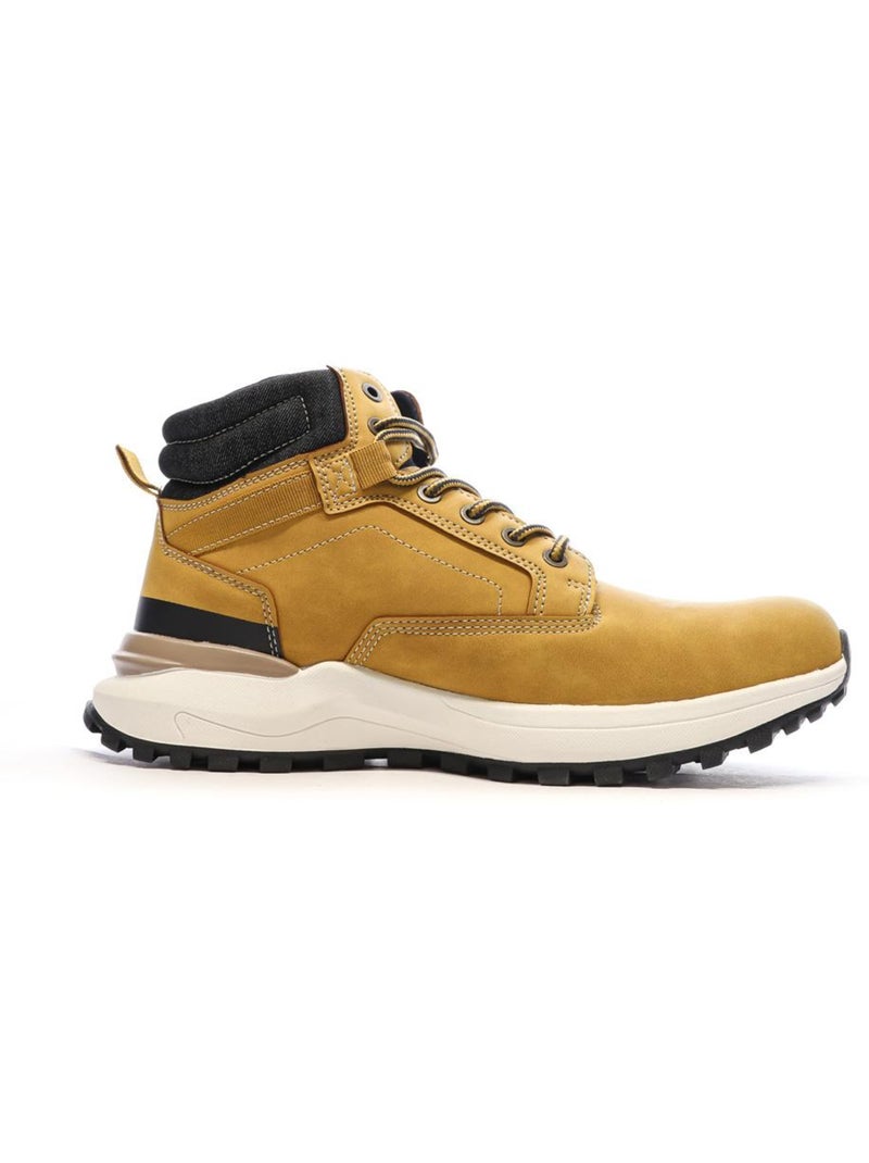 Boots Homme Schott Marron cappuccino - Kiabi