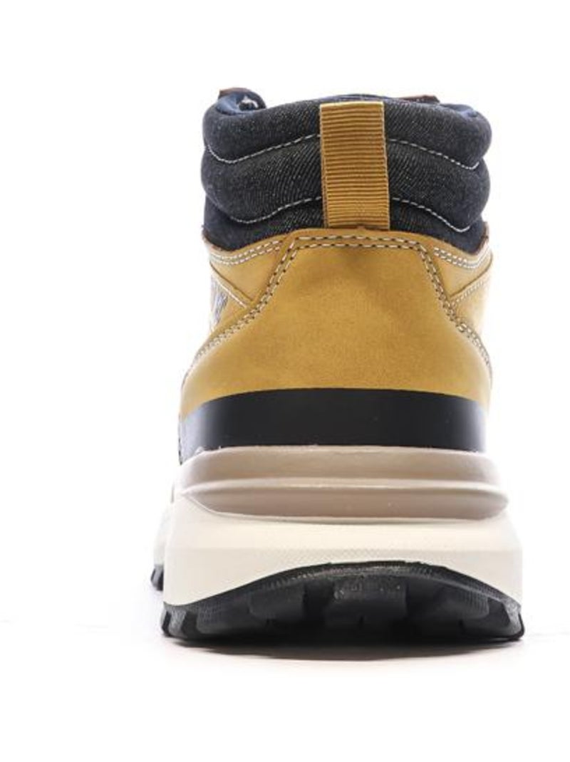 Boots Homme Schott Marron cappuccino - Kiabi