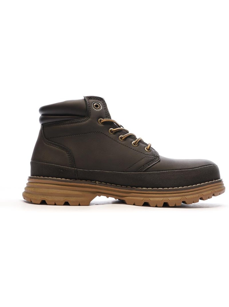 Boots Homme Schott Marron cappuccino - Kiabi