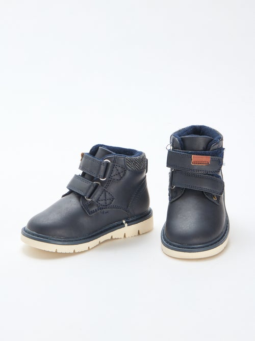 Boots scratchées intérieur chaud - Kiabi