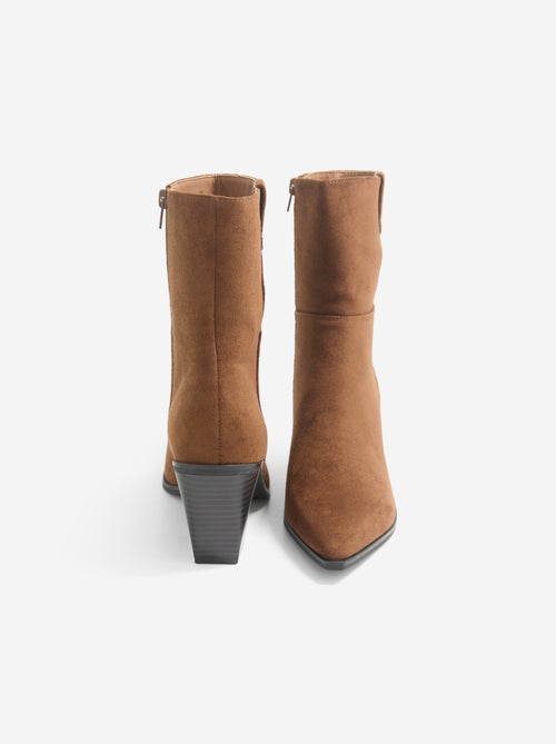 Boots style santiags à talon - Kiabi