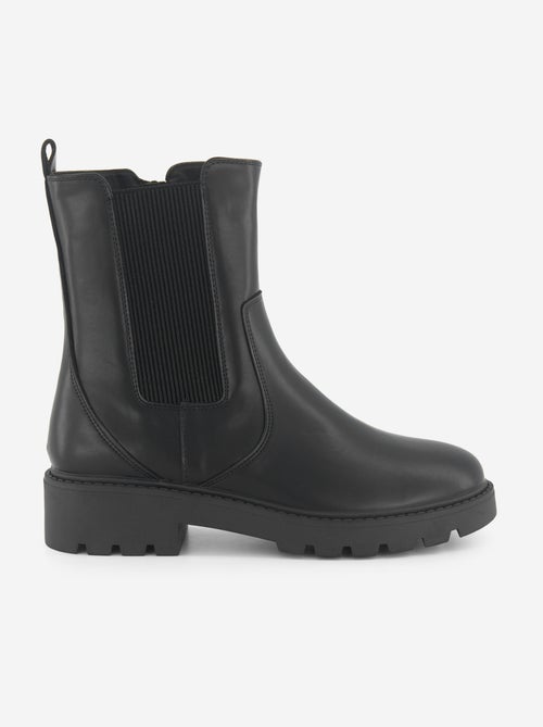 Boots talons plats - Kiabi