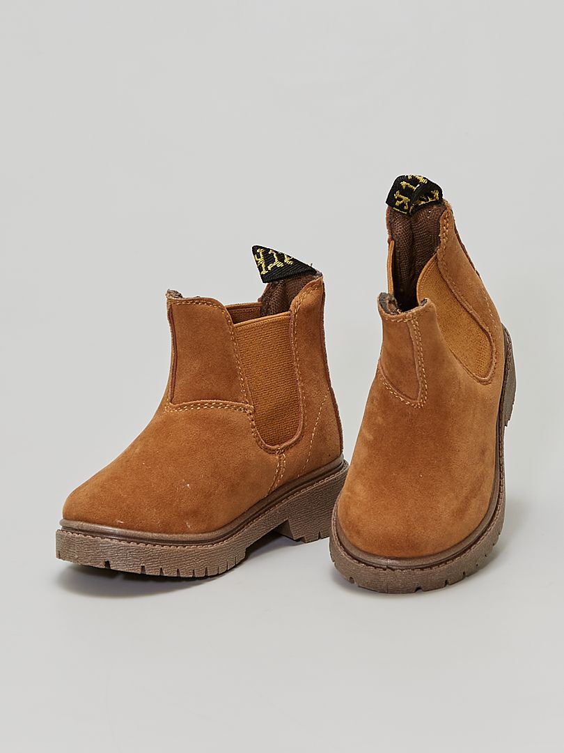 Boots type 'chelsea' camel - Kiabi