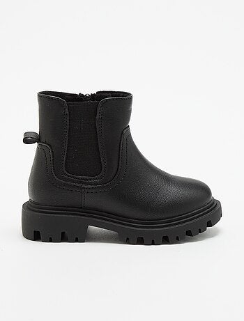 Boots van imitatieleer