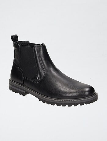 Boots van imitatieleer