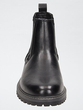 Boots van imitatieleer