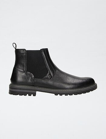 Boots van imitatieleer