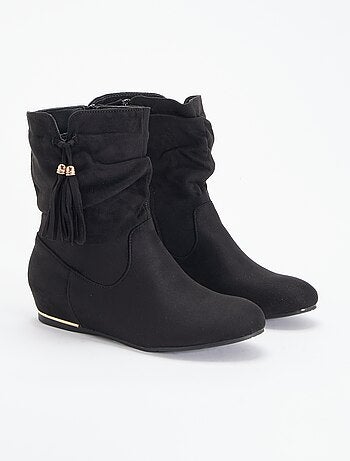 Boots van suèdine
