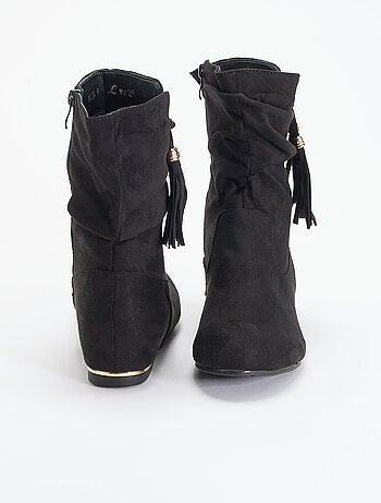 Boots van suèdine