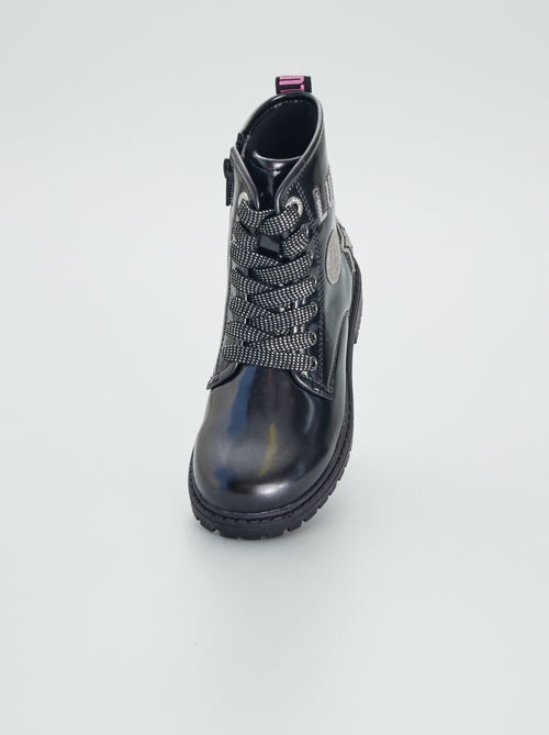 Boots vernies 'Lulu Castagnette' - Kiabi