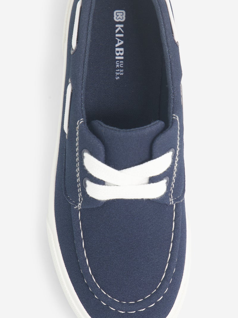 Bootschoenen met veters Blauw - Kiabi