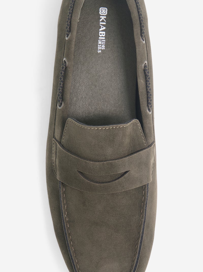 Bootschoenen van suèdelook Bruin - Kiabi