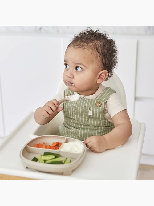 Bord met zuignap en vakjes voor baby - Kiabi
