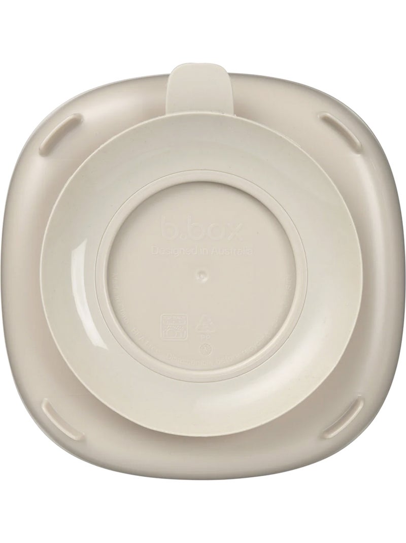 Bord met zuignap en vakjes voor baby Beige - Kiabi