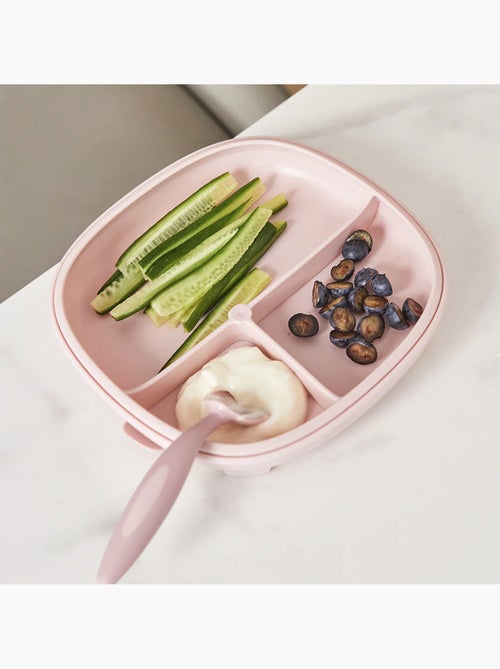 Bord met zuignap en vakjes voor baby - Kiabi Bord met zuignap en vakjes voor baby - Kiabi