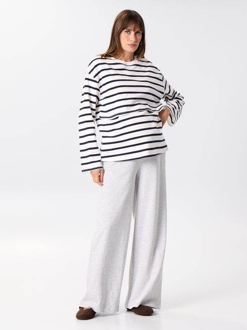 Borstvoeding T-shirt met lange mouwen - Kiabi