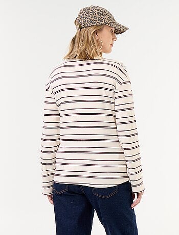 Borstvoeding T-shirt met lange mouwen