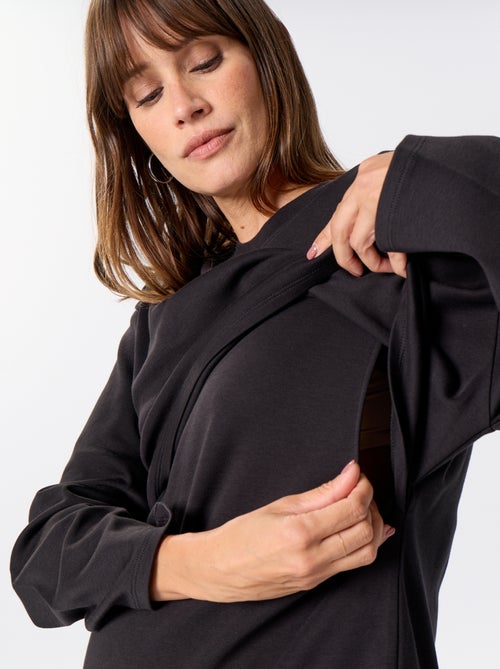 Borstvoeding T-shirt met lange mouwen - Kiabi