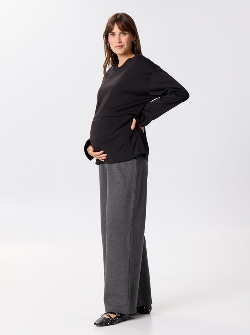 Borstvoeding T-shirt met lange mouwen - Kiabi