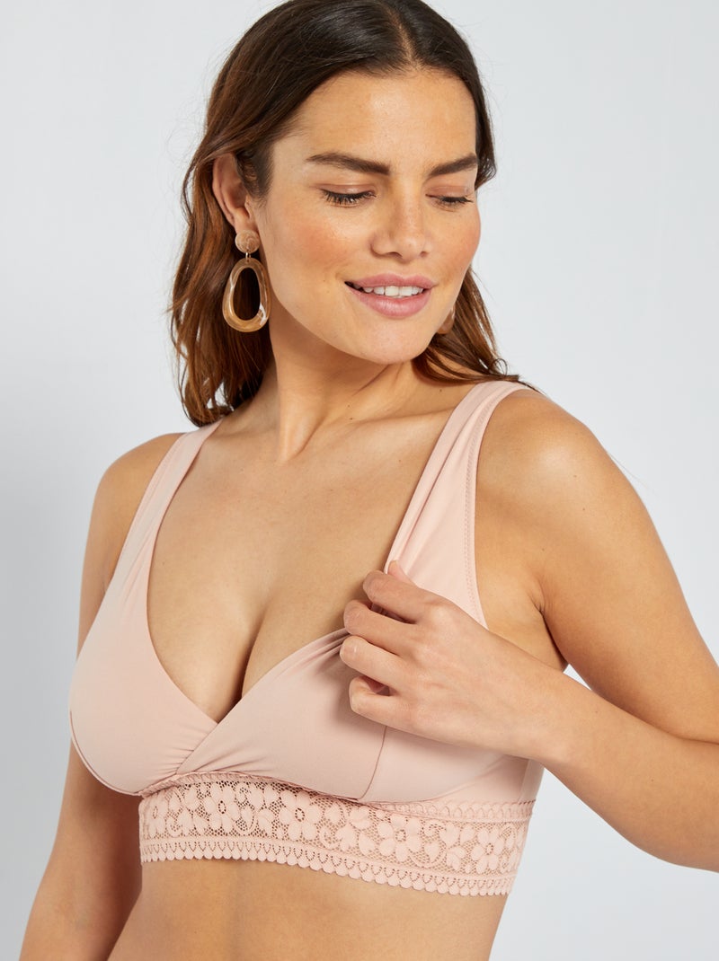Borstvoedingsbeha roze - Kiabi