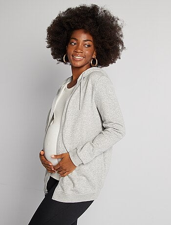 Borstvoedingshoodie met rits