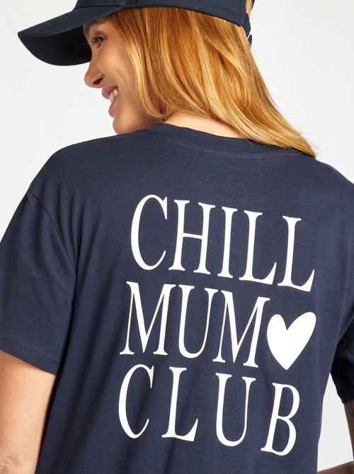 Borstvoedingsshirt met print - Kiabi