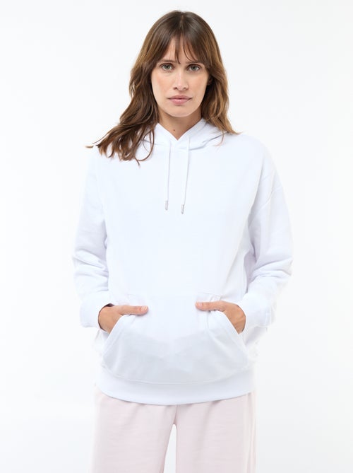 Borstvoedingssweater met capuchon - Kiabi