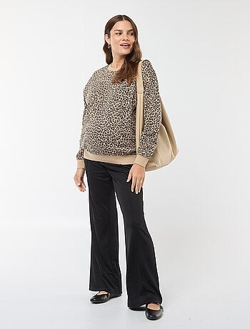 Borstvoedingssweater van joggingstof