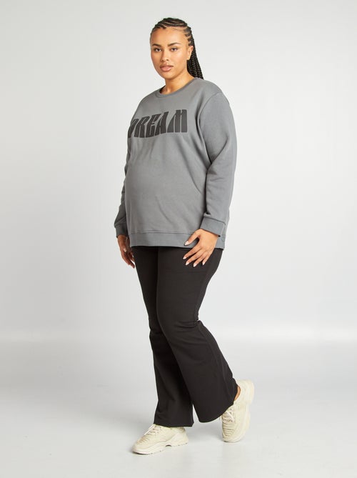 Borstvoedingssweater van joggingstof - Kiabi