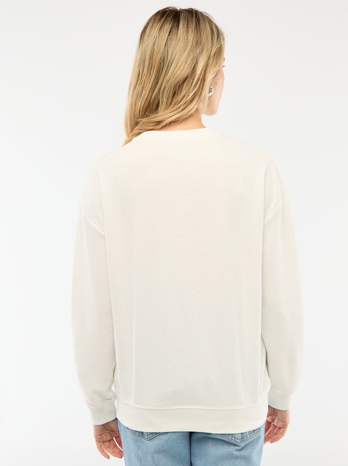 Borstvoedingssweater van joggingstof - Kiabi