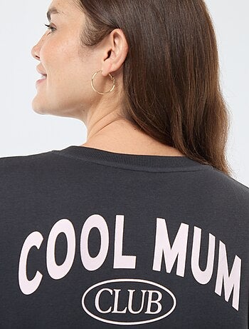 Borstvoedingssweater van joggingstof