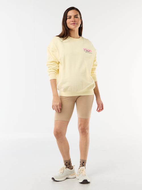 Borstvoedingssweatshirt met print - Kiabi Borstvoedingssweatshirt met print - Kiabi