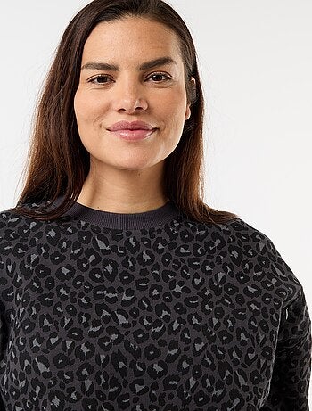 Borstvoedingssweatshirt met print