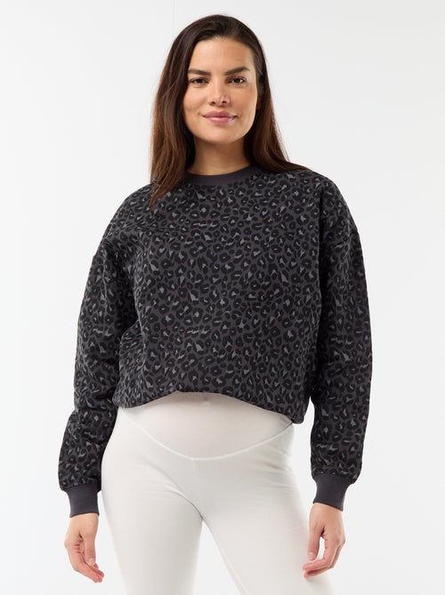 Borstvoedingssweatshirt met print - Kiabi Borstvoedingssweatshirt met print - Kiabi
