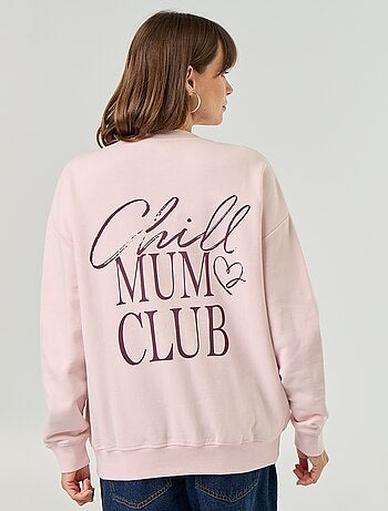 Borstvoedingssweatshirt met print