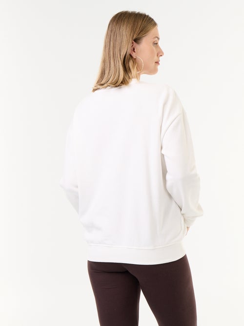 Borstvoedingssweatshirt met print - Kiabi