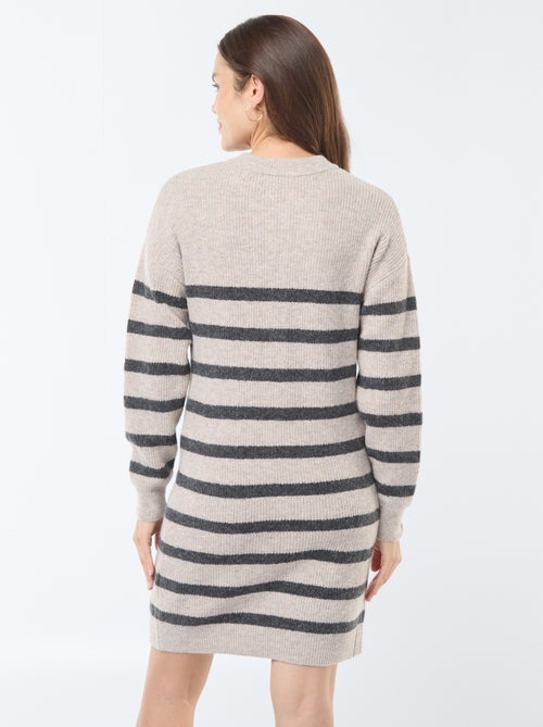 Borstvoedingstrui-jurk met knoopsluiting - Kiabi