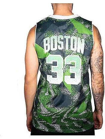 Boston celtics basketbalshirt groen/zwart/wit heren sport zone