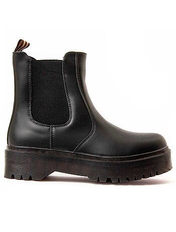 Botte à Plateforme à La Cheville Matériau Synthétique Montevita