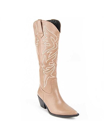 Botte à Talons Matériel Synthétique Montevita