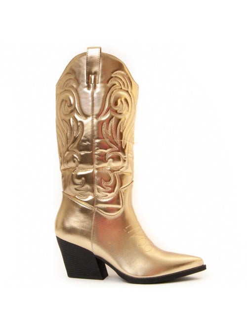 Botte à Talons Matériel Synthétique Montevita - Kiabi Botte à Talons Matériel Synthétique Montevita - Kiabi