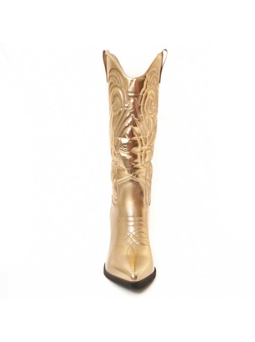 Botte à Talons Matériel Synthétique Montevita - Kiabi Botte à Talons Matériel Synthétique Montevita - Kiabi