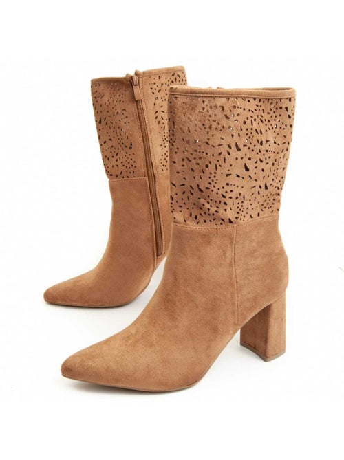 Botte à Talons Matériel Synthétique Montevita - Kiabi Botte à Talons Matériel Synthétique Montevita - Kiabi