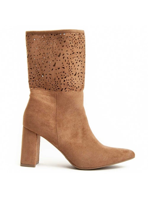 Botte à Talons Matériel Synthétique Montevita - Kiabi Botte à Talons Matériel Synthétique Montevita - Kiabi