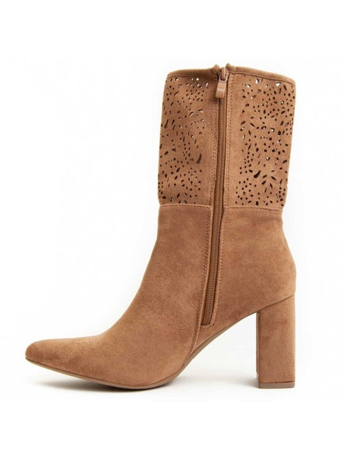 Botte à Talons Matériel Synthétique Montevita - Kiabi Botte à Talons Matériel Synthétique Montevita - Kiabi